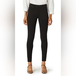 Hudson Nico Midrise Super Skinny Black Jeans Size 27